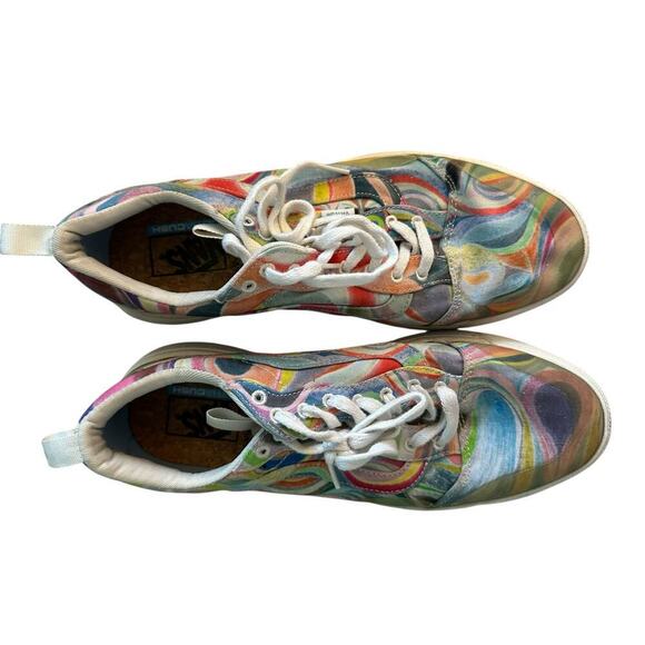 Ermenegildo Zegna Men's Blue Paisley Print 100% Silk Tie - Picture 7 of 9